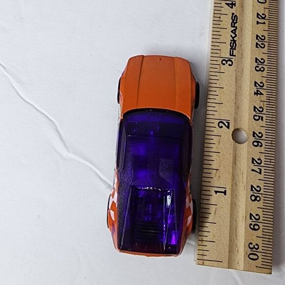 Hot Wheels 2008 LA FASTA Orange w/purple; #9 Multi Pack exclusive Loose - Picture 6 of 6